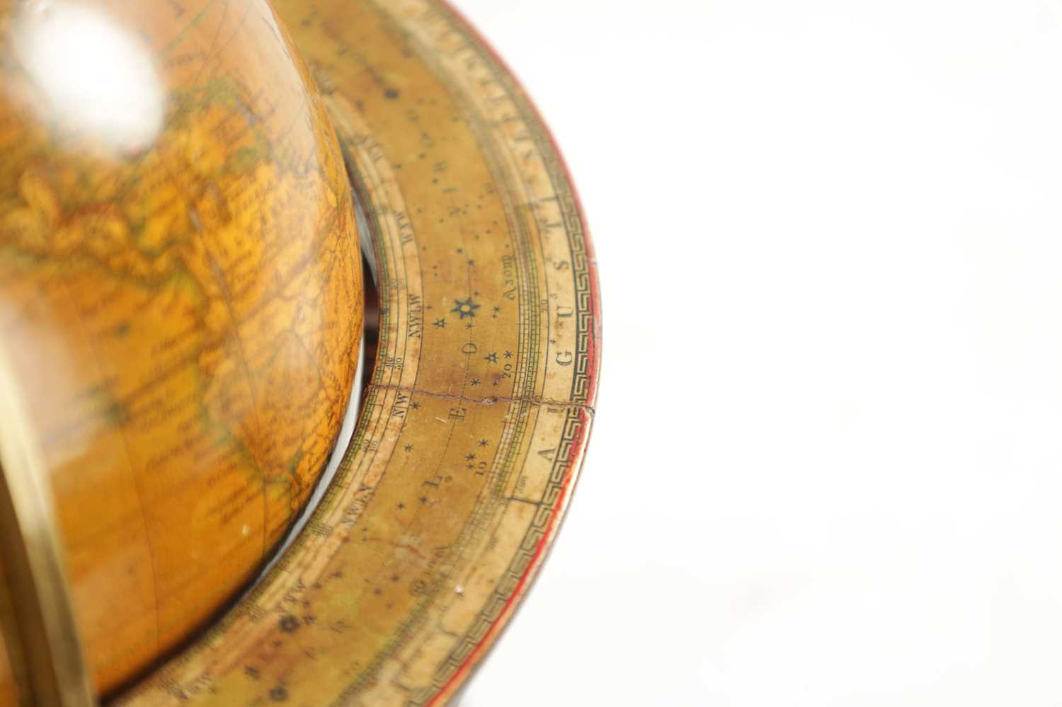 A RARE PAIR OF SMALL REGENCY J & W NEWTON GLOBES - Image 8 of 19