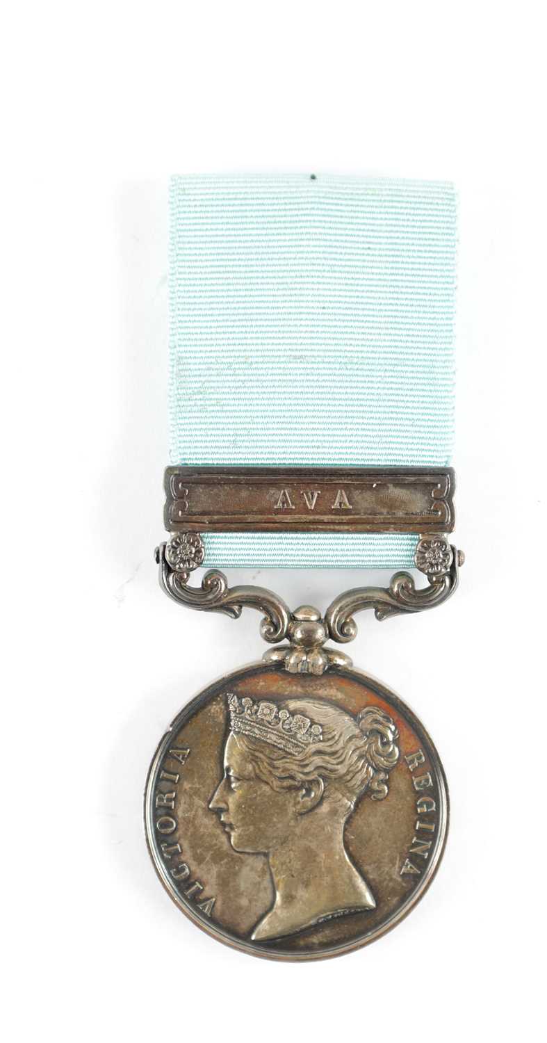 AN ARMY OF INDIA MEDAL 1799-1826, WITH ‘AVA’ CLASP