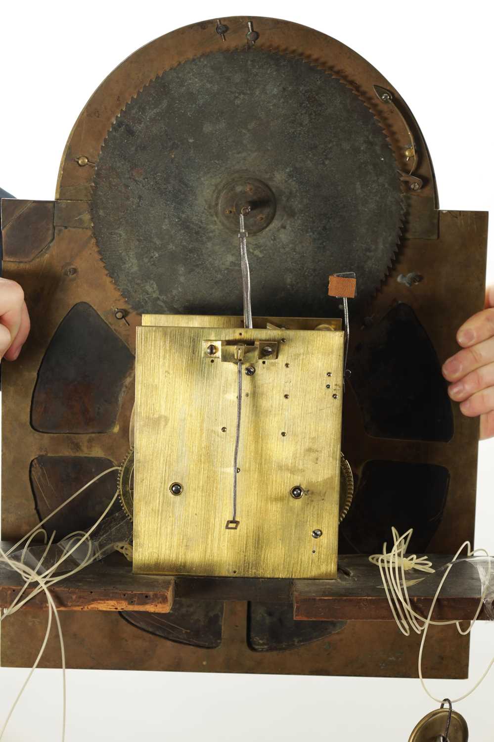 EDMUND CRESWELL, MANCHESTER. A GEORGE III EIGHT DAY LONGCASE CLOCK - Image 3 of 4