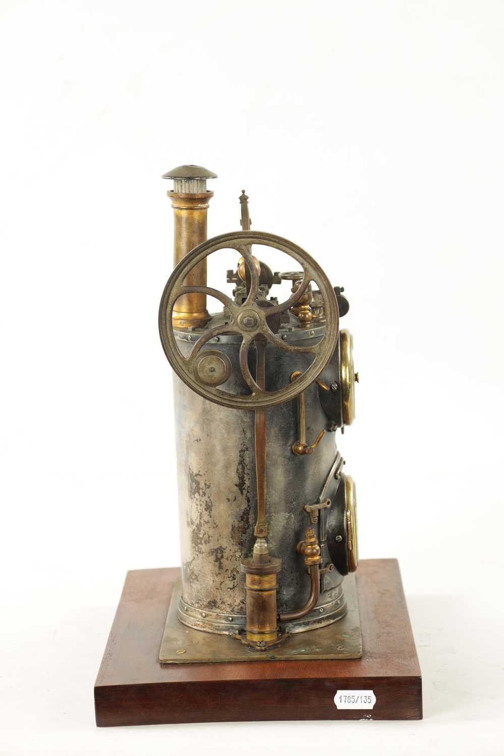 A RARE LATE 19TH CENTURY FRENCH INDUSTRIAL AUTOMATON MANTEL CLOCK - Image 8 of 8