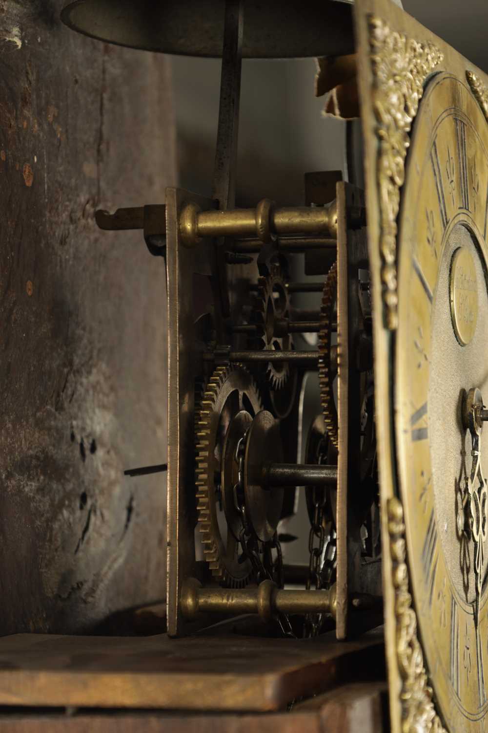 JOHN SATTERTHWAITE, ST BEES. A MID 18TH CENTURY OAK 30-HOUR LONGCASE CLOCK - Image 3 of 10