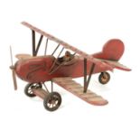 A VINTAGE MODEL AEROPLANE