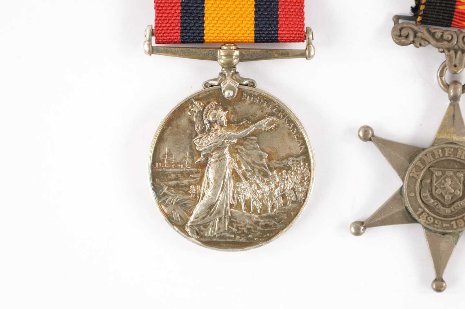 A SILVER KIMBERLEY STAR MEDAL AND A QUEENS SOUTH AFRICAN MEDAL - Image 4 of 9