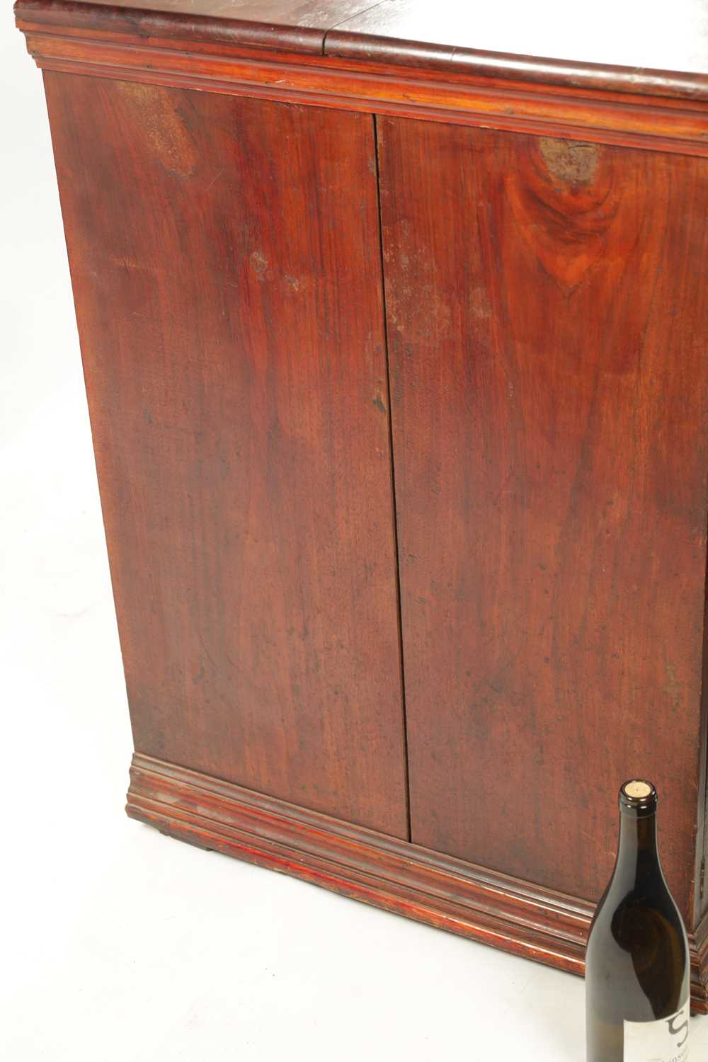 A LATE 19TH CENTURY SCUMBLED PINE COLLECTORS CABINET - Image 5 of 8