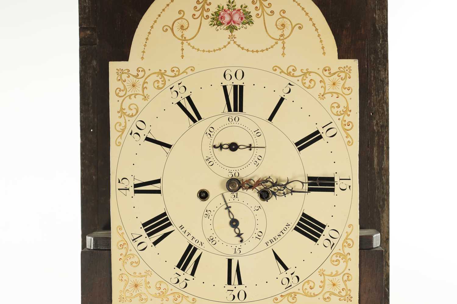 HAYTON, PRESTON. A GEORGE III EIGHT-DAY LONGCASE CLOCK - Image 3 of 7