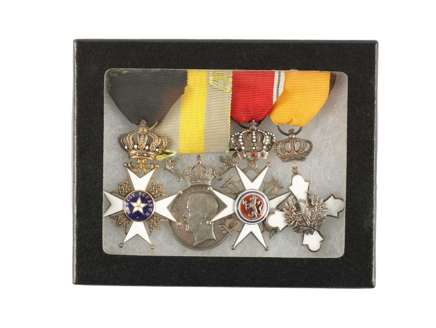 A GROUP OF FOUR COMMANDER’S MEDALS