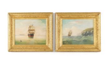 E.K. REDMORE. A PAIR OF 19TH CENTURY OIL ON PANELS