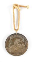 AN INDIAN BATTLE OF SERINGAPATAM SILVER MEDAL 1799