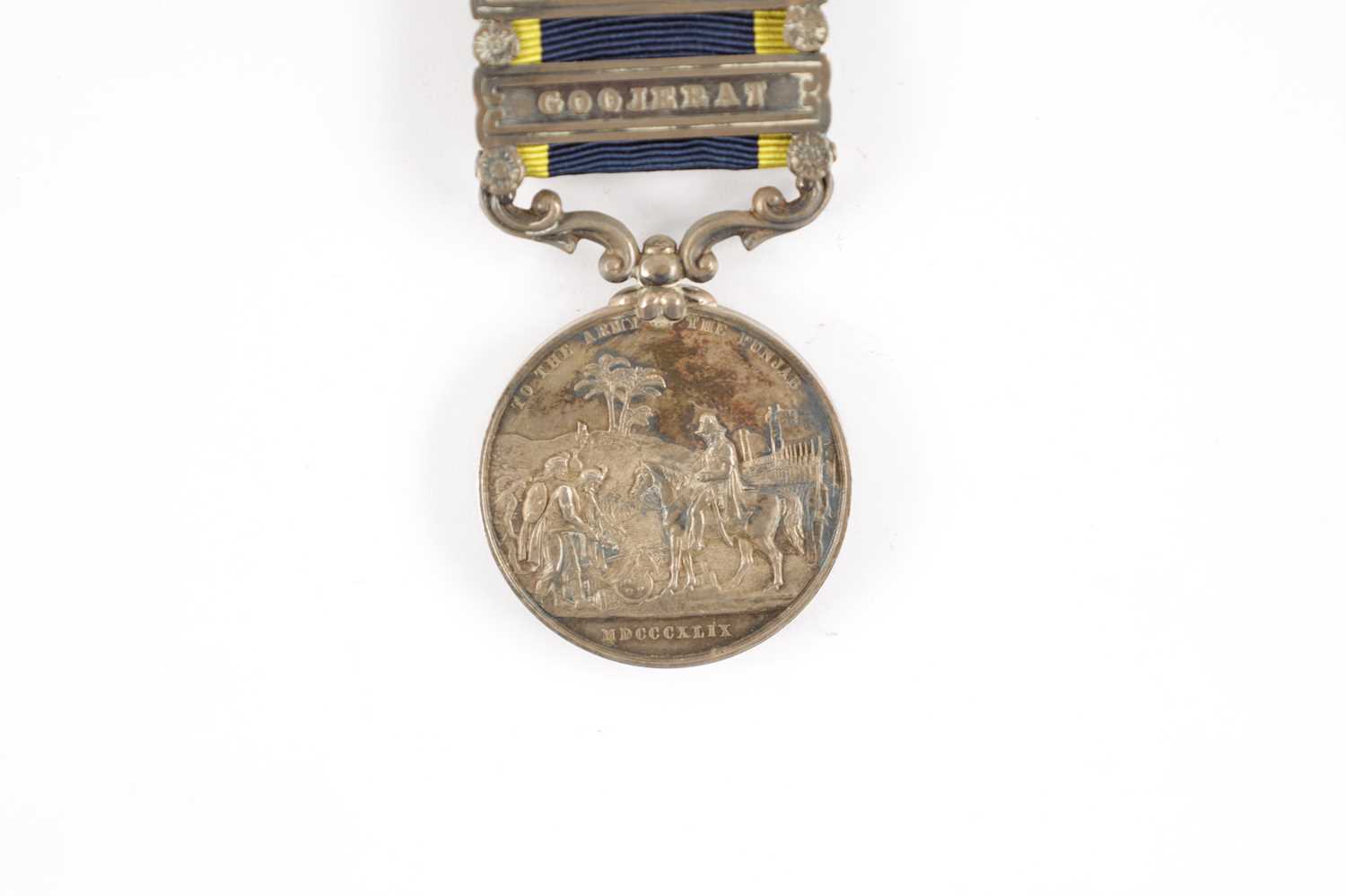 A PUNJAB 1848-49 MEDAL WITH TWO CLASPS - Image 2 of 5