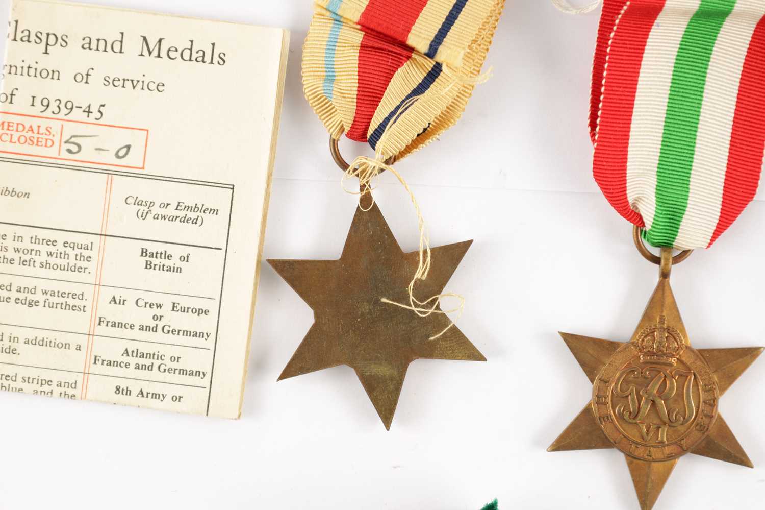 TWO WW2 BOXED MEDAL GROUPS - Image 5 of 7