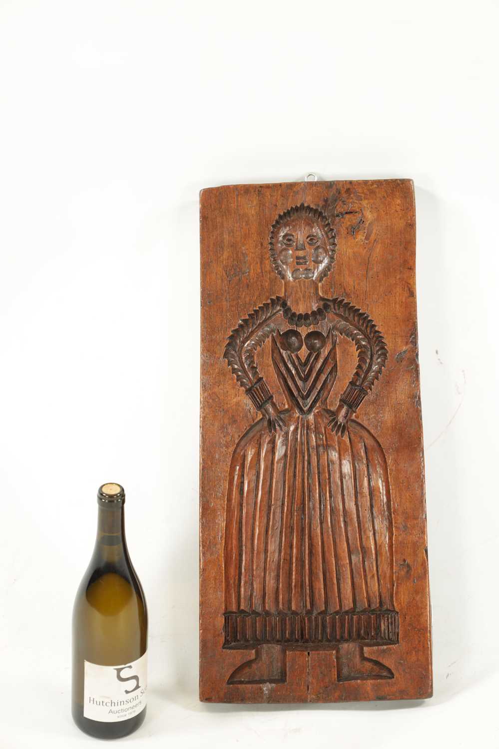 AN 18TH CENTURY ELM GINGER BREAD MOULD - Image 2 of 3