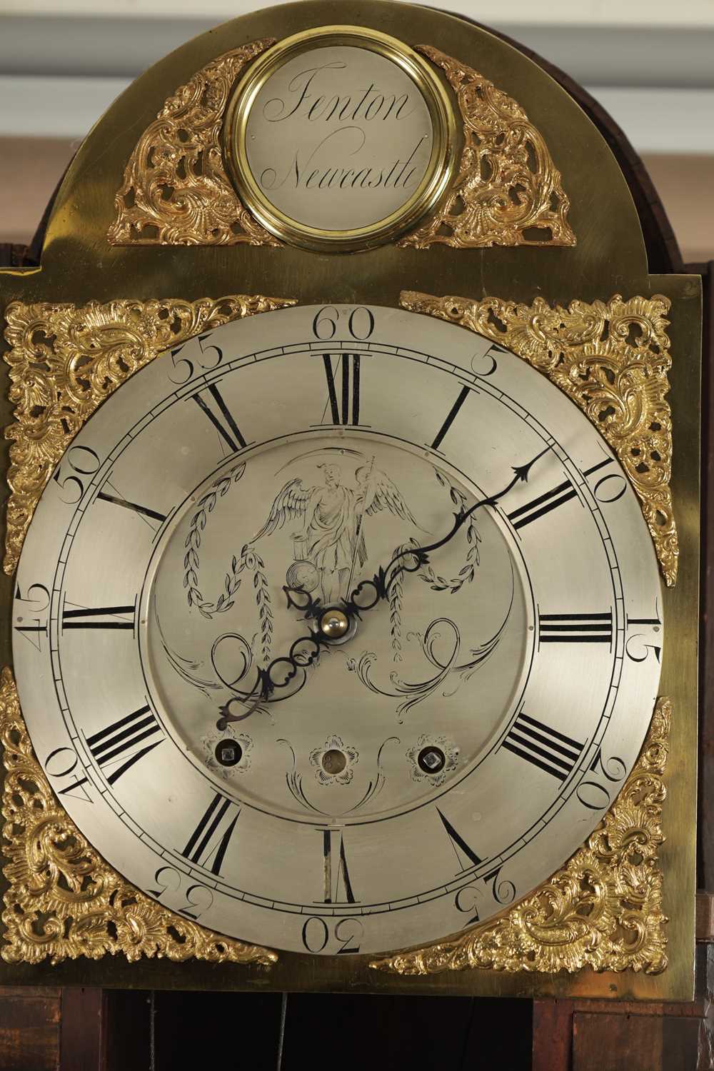 WILLIAM FENTON, NEWCASTLE. A RARE YEAR GOING GEORGE III LONGCASE CLOCK - Image 4 of 7