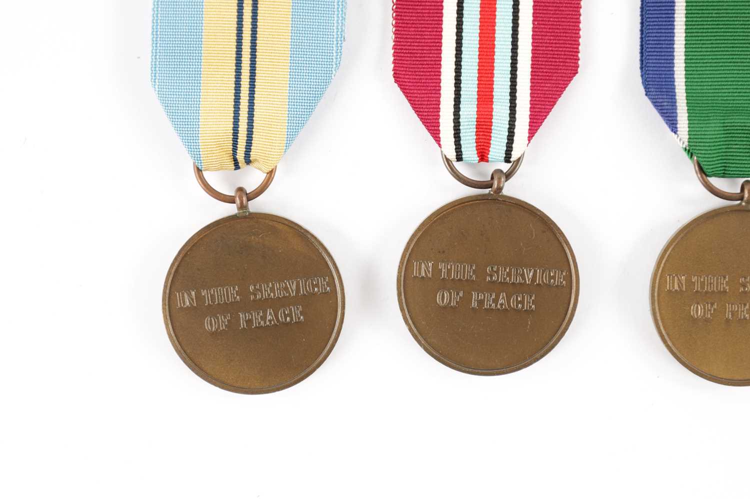 A COLLECTION OF NINE UN SERVICE OF PEACE MEDALS - Image 9 of 10