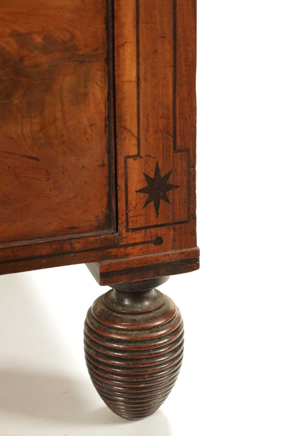 A FINE REGENCY MAHOGANY SECRETAIRE BOOKCASE IN THE MANNER OF GEORGE SMITH - Image 2 of 23