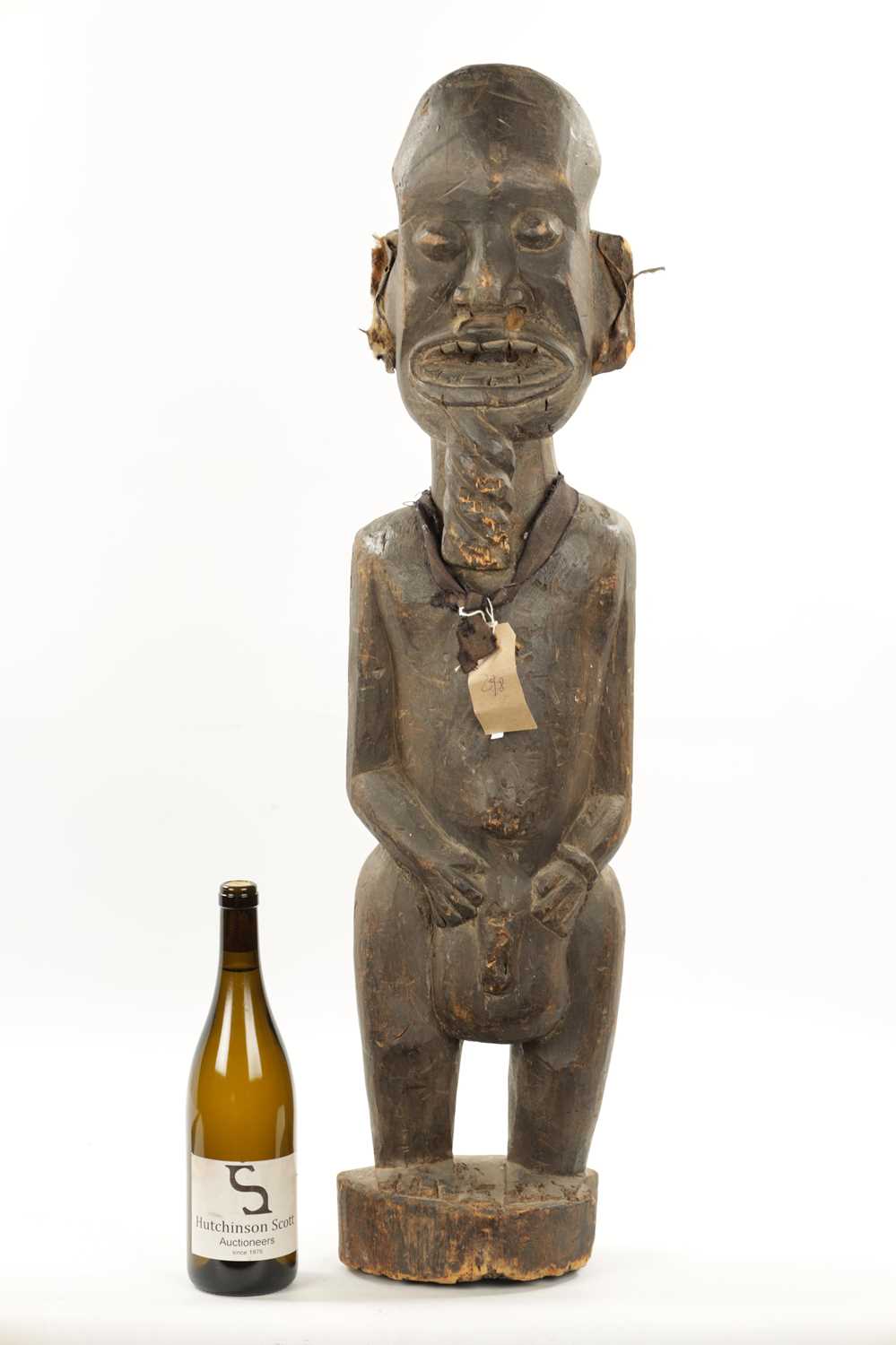 AN ANTIQUE NIGERIAN MALE FERTILITY FIGURE - Image 7 of 7