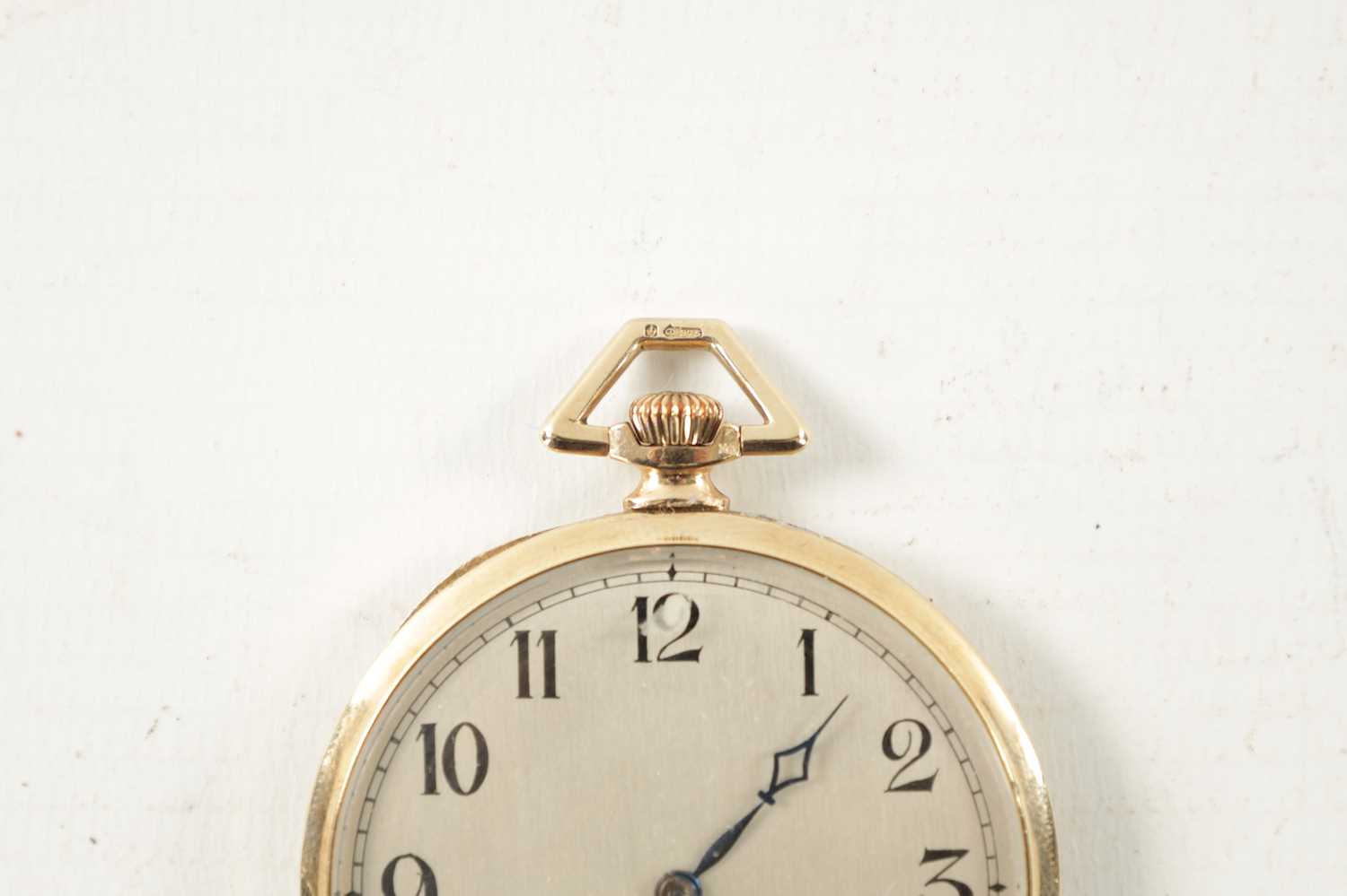 A 1920’S 9CT GOLD VERTEX WATCH CO. OPEN FACED POCKET WATCH - Image 2 of 7