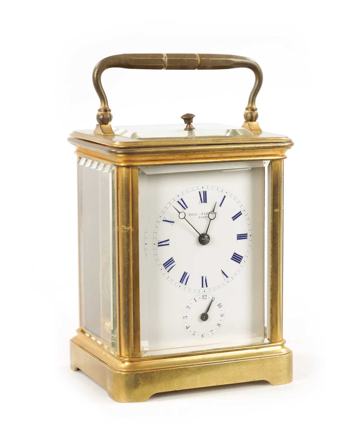 PAUL GARNIER, PARIS. A 19TH CENTURY FRENCH REPEATING CARRIAGE CLOCK