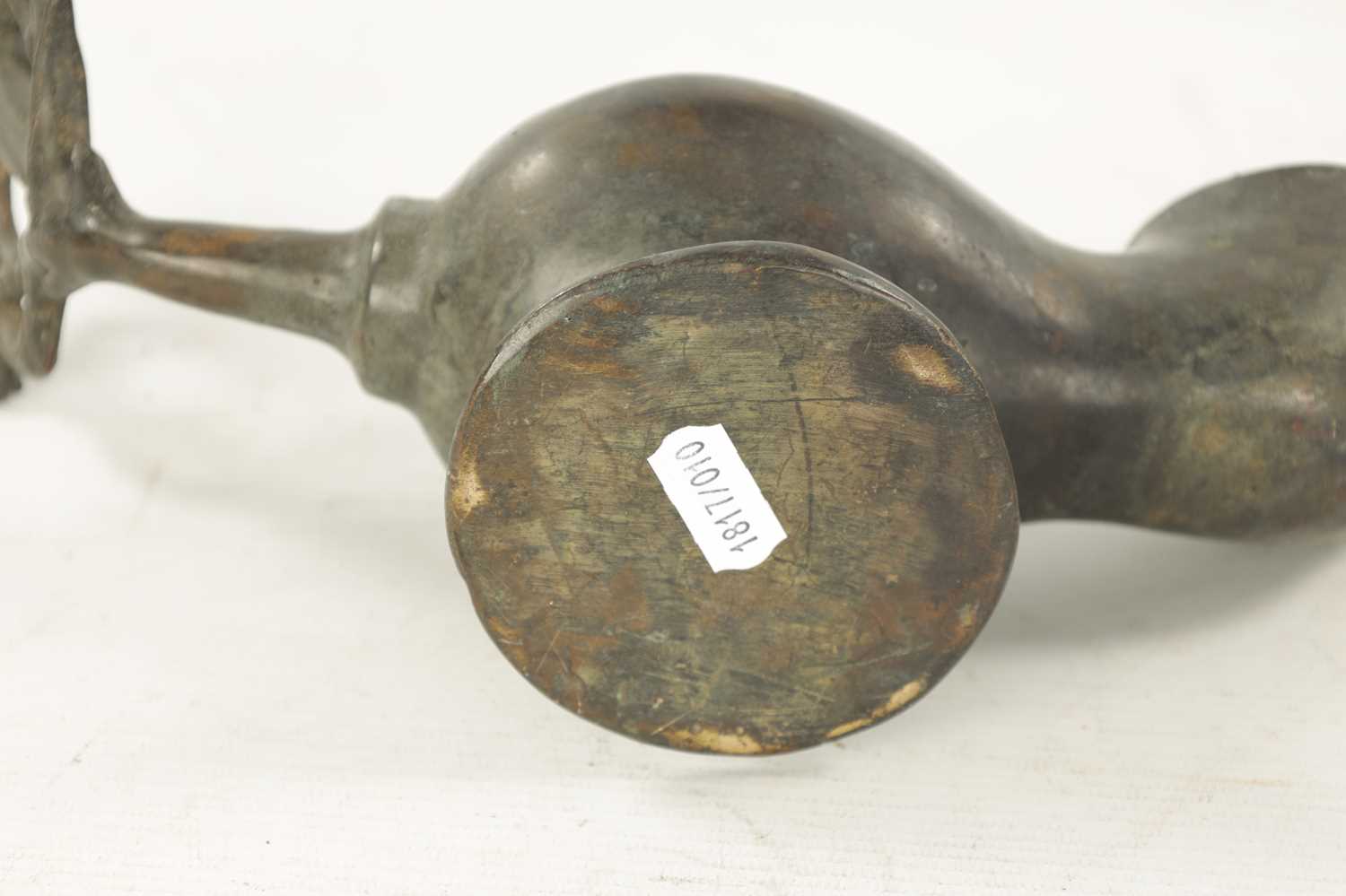 AN 18TH CENTURY PEWTER WHALING LAMP - Image 7 of 7