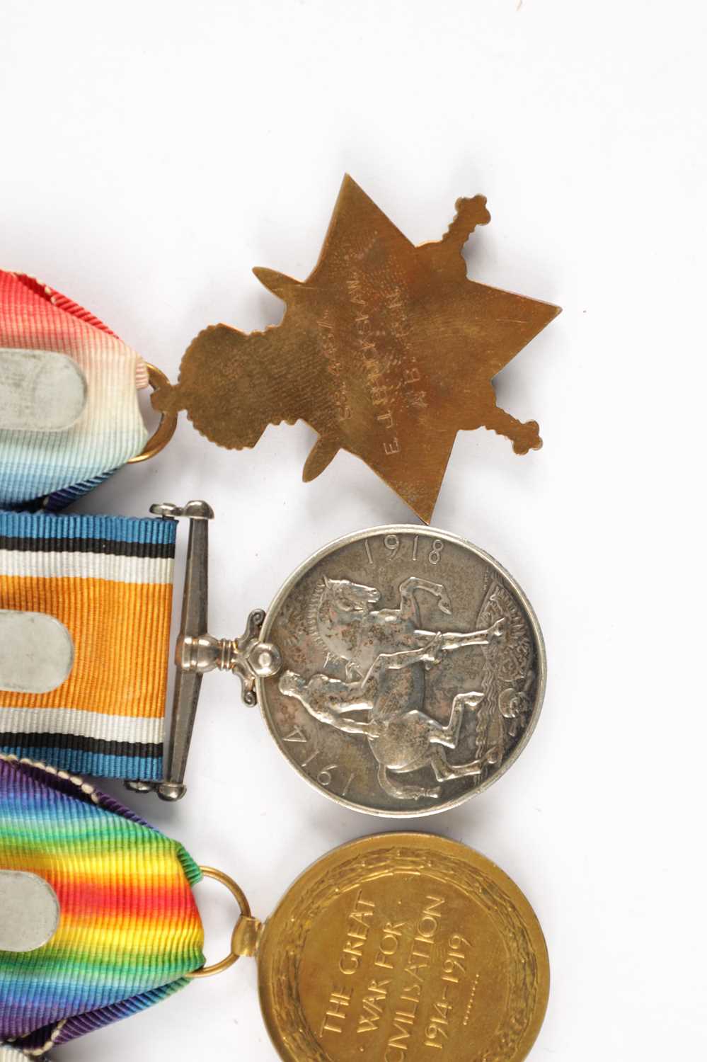 A GROUP OF FOUR WW1 MEDALS - Image 6 of 6