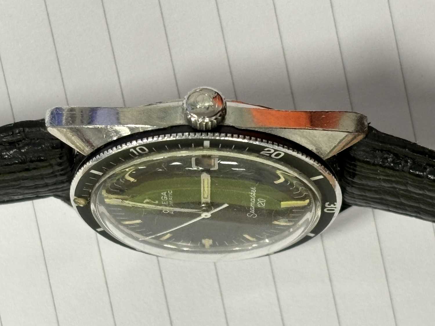 A GENTLEMAN’S 1960’S OMEGA SEAMASTER 120 DIVER'S AUTOMATIC STAINLESS STEEL WRISTWATCH - Image 13 of 16