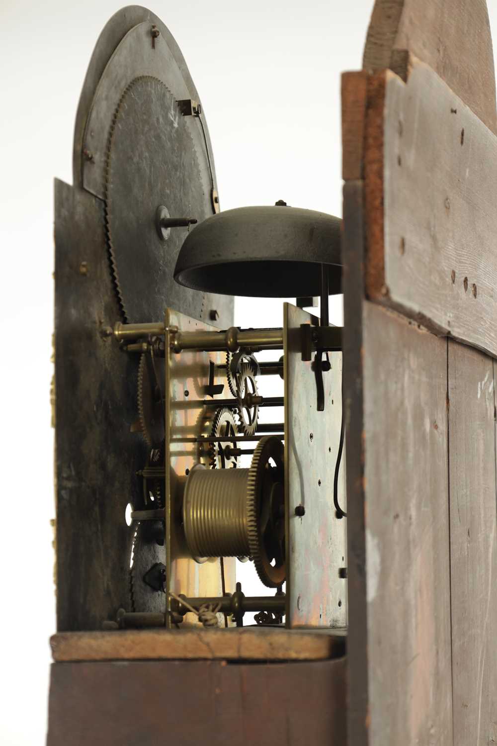 JOHN CUFF, SHEPTON MALLET. A GEORGE III EIGHT-DAY LONGCASE CLOCK - Image 8 of 14