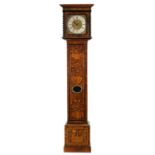 JOSEPH WINDMILLS, LONDON. A FINE EARLY 18TH CENTURY MARQUETRY EIGHT-DAY LONGCASE CLOCK