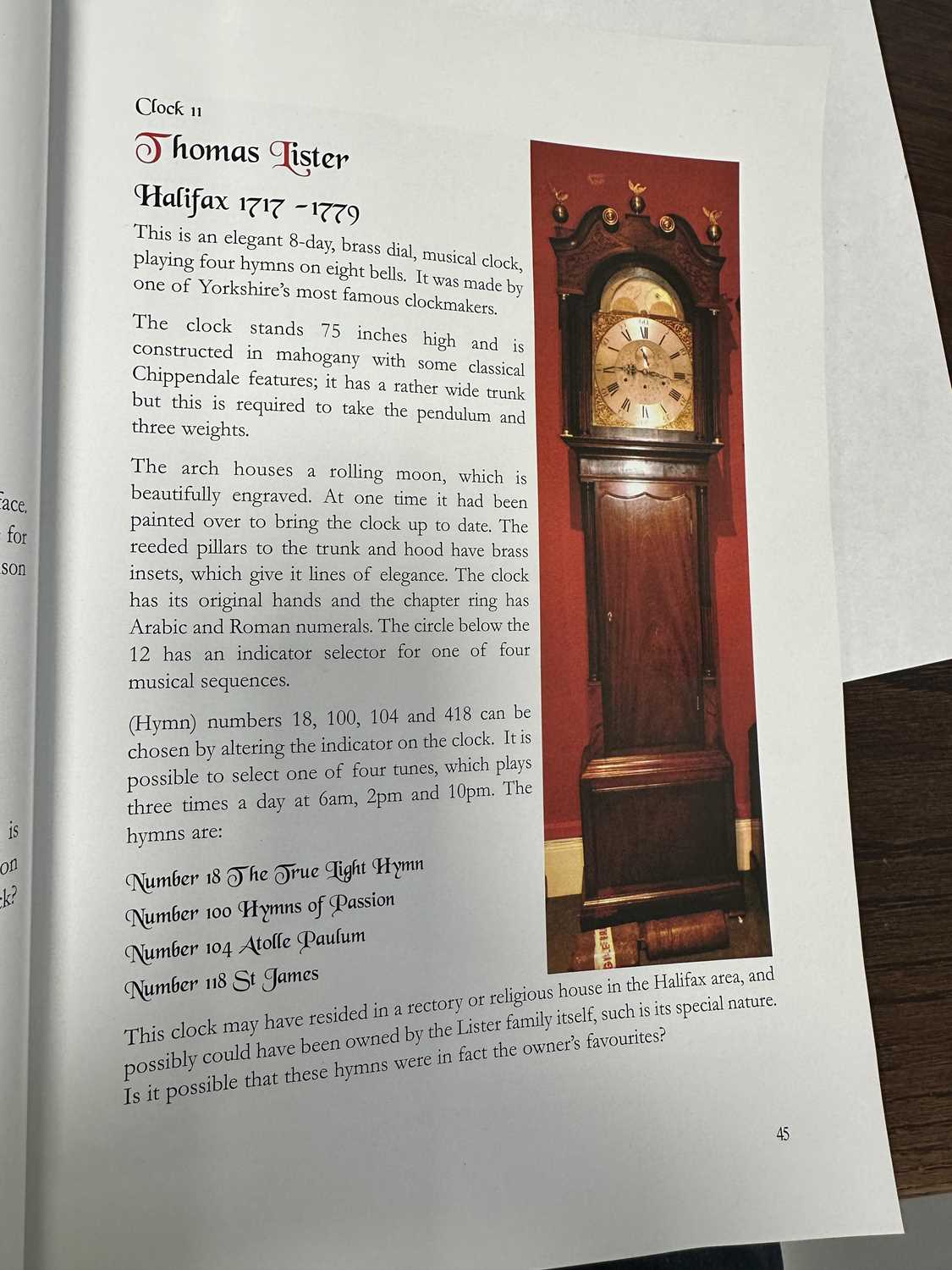 THOMAS LISTER, HALIFAX. A GEORGE III MUSICAL LONGCASE CLOCK - Image 8 of 10