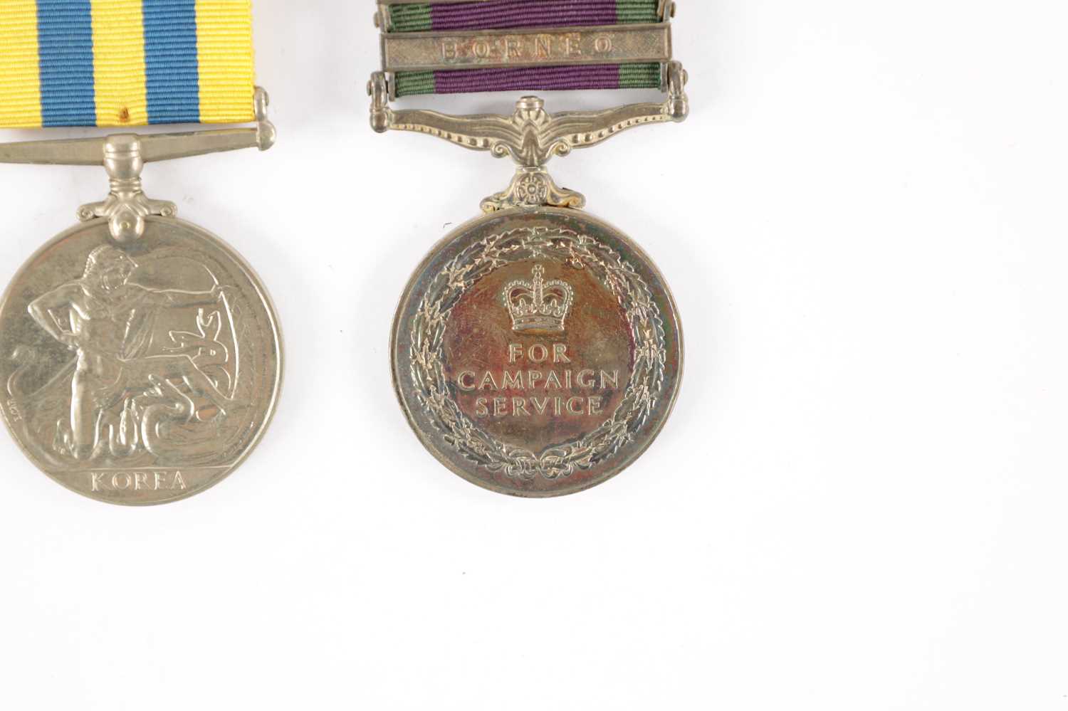 TWO GENERAL SERVICE MEDALS AND A BRITISH KOREA MEDAL - Image 4 of 9