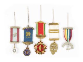 A COLLECTION OF MASONIC AND ORDER OF THE BUFFALOES MEDALS