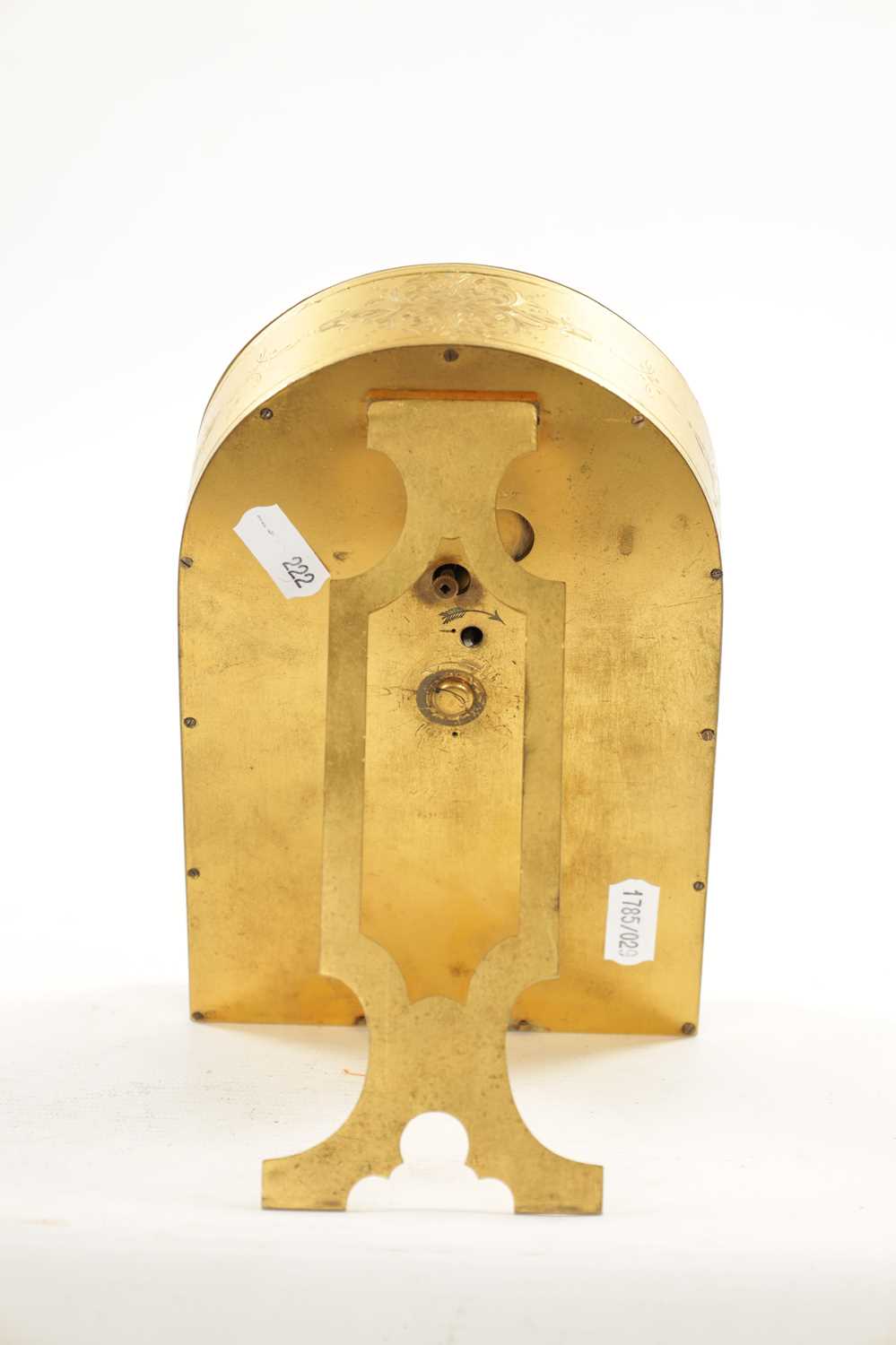 A LATE 19TH CENTURY THOMAS COLE STYLE STRUT CLOCK - Image 5 of 8