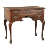 A MID 18TH CENTURY MAHOGANY LOWBOY