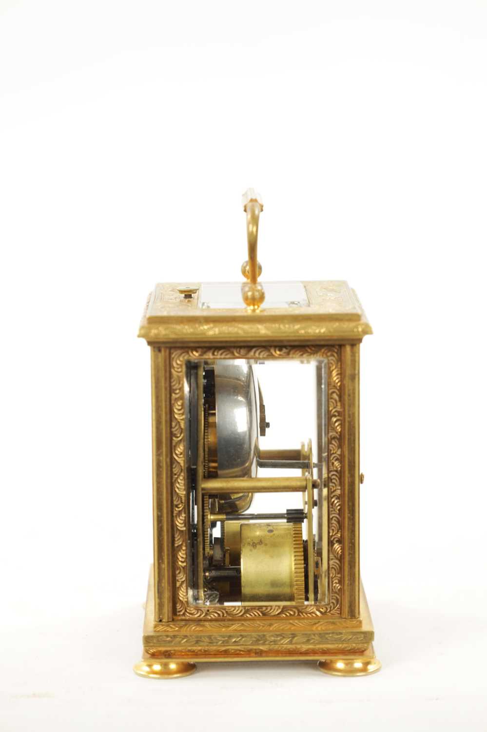 LE ROY ET FILS, PALAIS ROYAL. AN UNUSUAL LATE 19TH CENTURY FRENCH CARRIAGE CLOCK - Image 3 of 7