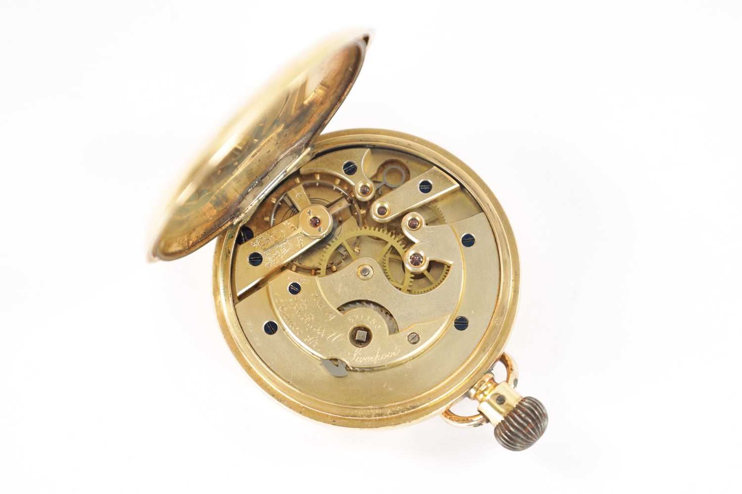 THOMAS R RUSSELL. 18 CHURCH STREET LIVERPOOL, AN 18CT GOLD FULL HUNTER GENTLEMAN'S POCKET WATCH - Image 4 of 4