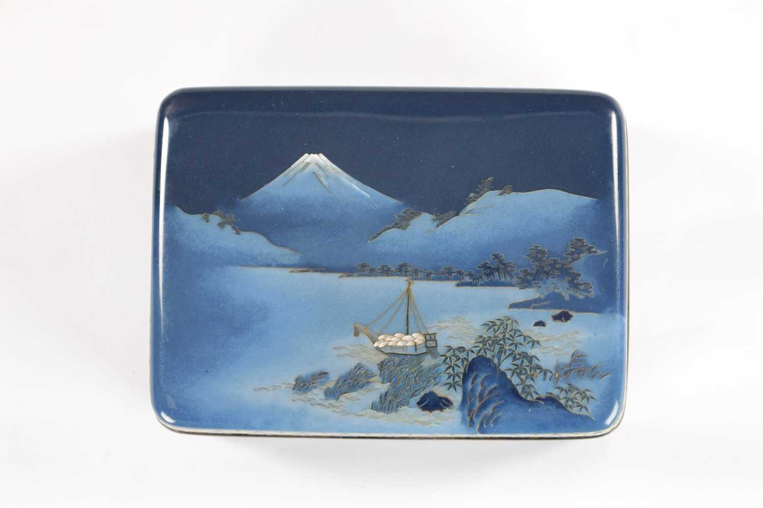 A LATE 19TH CENTURY JAPANESE CLOISONNE ENAMEL BOX AND COVER BY HAYASHI KODENJI - Image 2 of 8