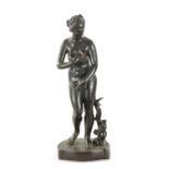 A 19TH CENTURY ITALIAN SCHOOL BRONZE SCULPTURE