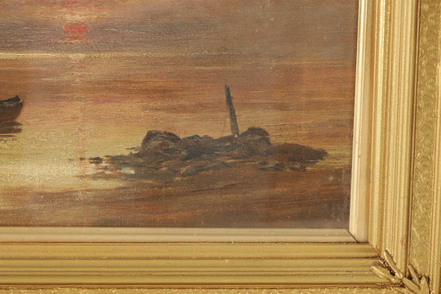 R. E. RENDELL AN EARLY 20TH CENTURY OIL ON CANVAS - Image 5 of 8