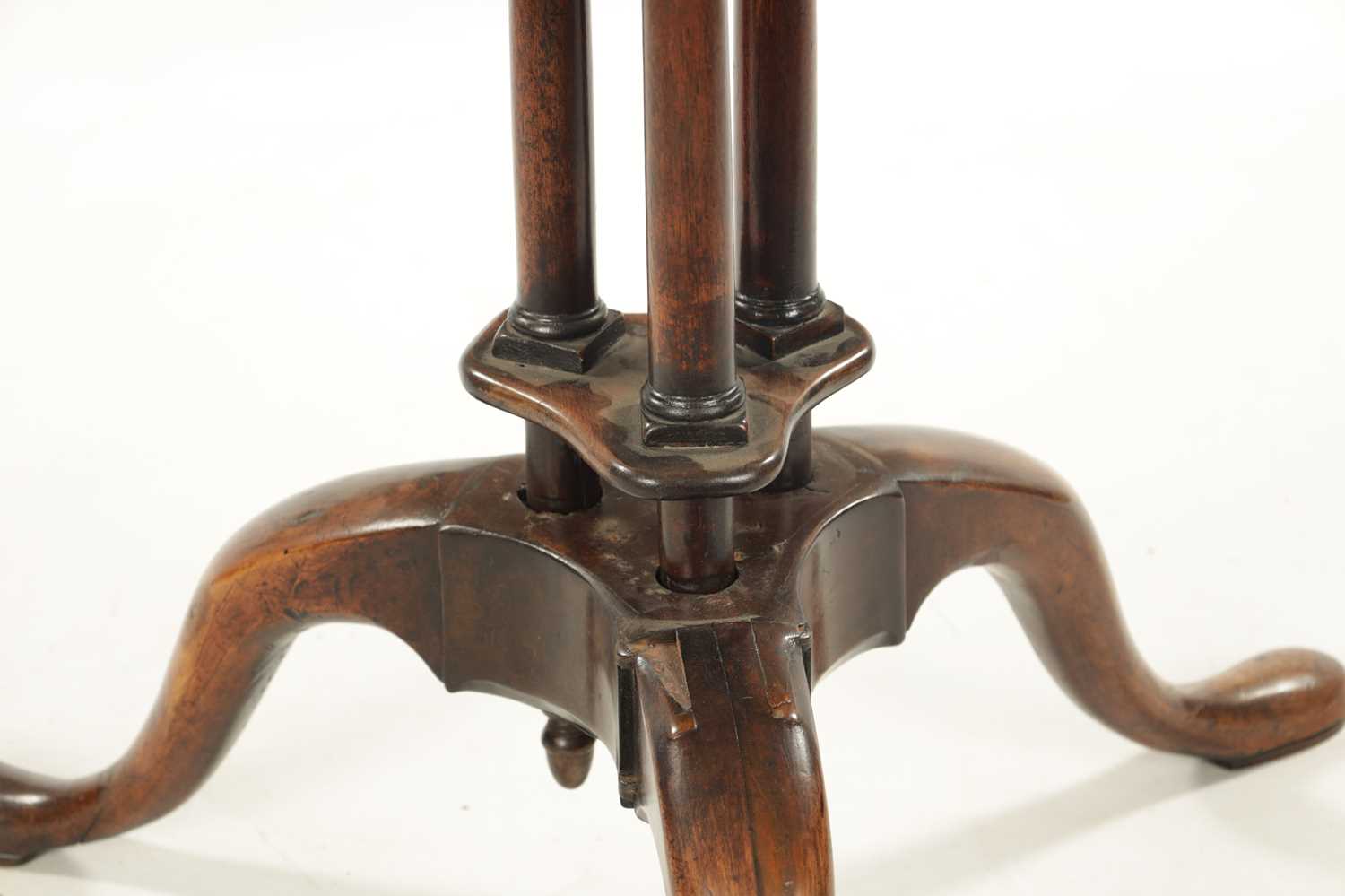 A RARE GEORGE III MAHOGANY METAMORPHIC ADJUSTABLE OCCASIONAL TABLE - Image 3 of 14