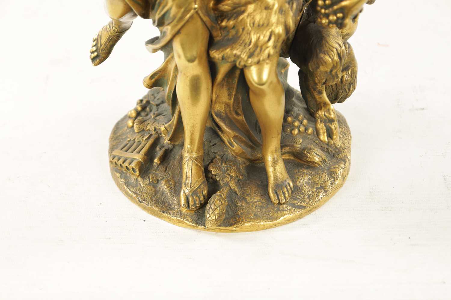 AFTER CLAUDE MICHEL CLODION, A 19TH CENTURY GILT BRONZE FIGURAL SCULPTURE - Image 4 of 10