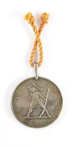 AN HONOURABLE EAST INDIAN COMPANY SILVER MEDAL FOR THE COORG REBELLION 1837
