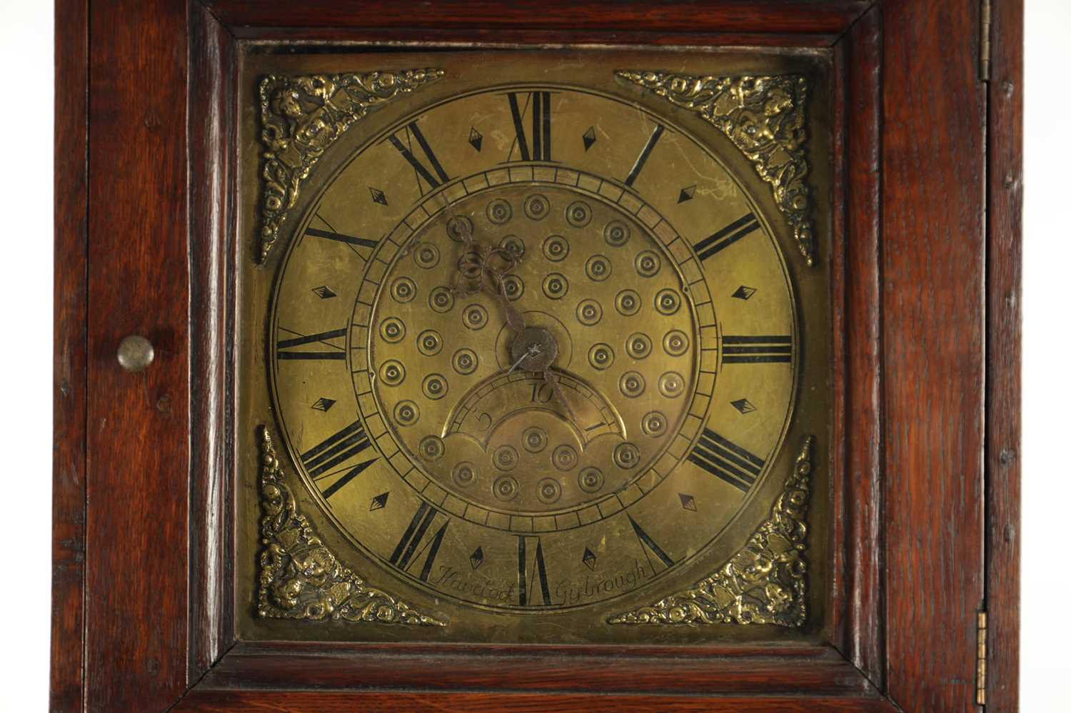 HAVELOCK, GISBROUGH. AN EARLY 18TH CENTURY OAK 30-HOUR LONGCASE CLOCK - Image 2 of 5