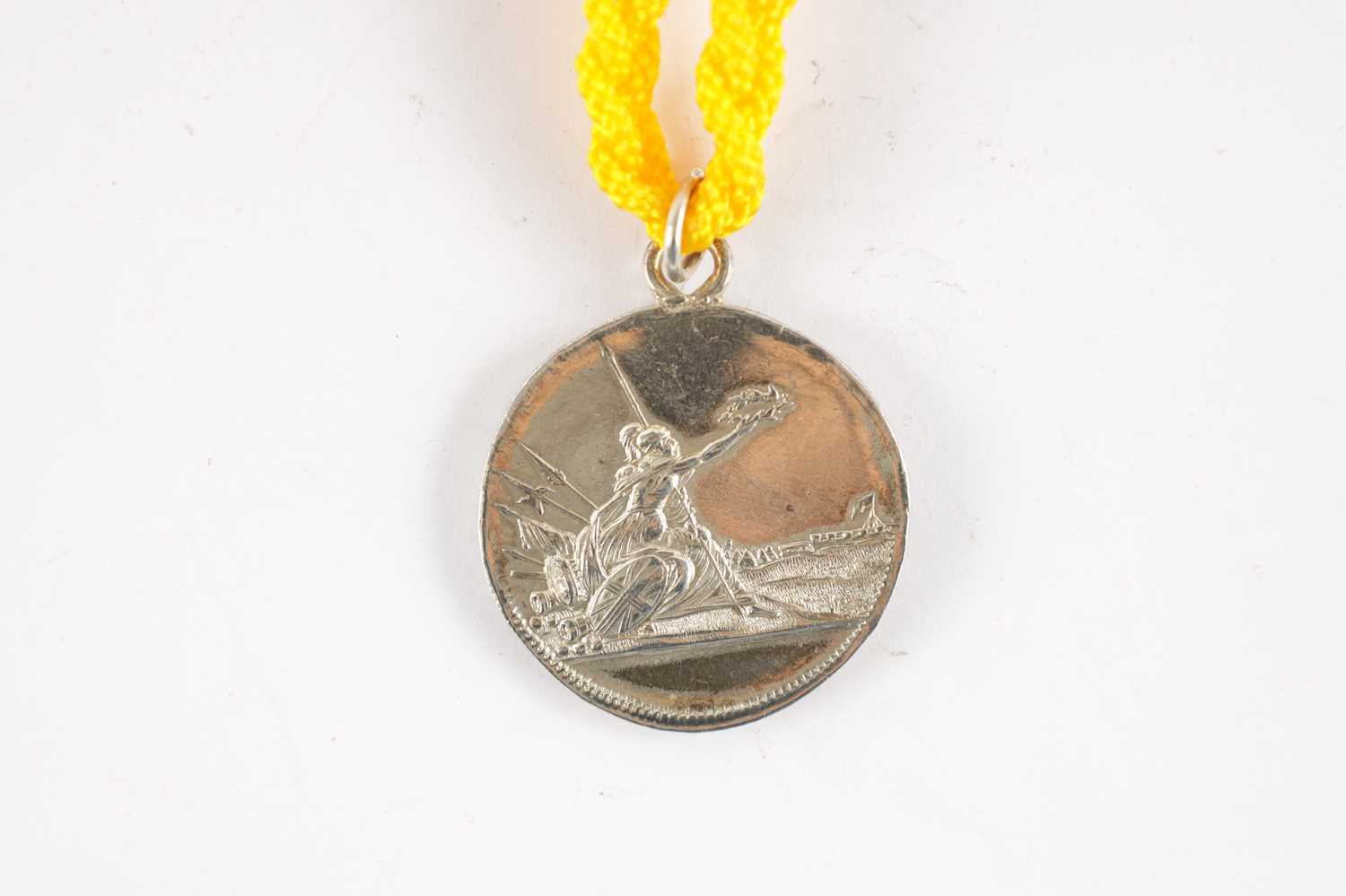AN HONOURABLE EAST INDIAN COMPANY SILVER MEDAL FOR THE DECCAN 1778-84 - Image 2 of 4