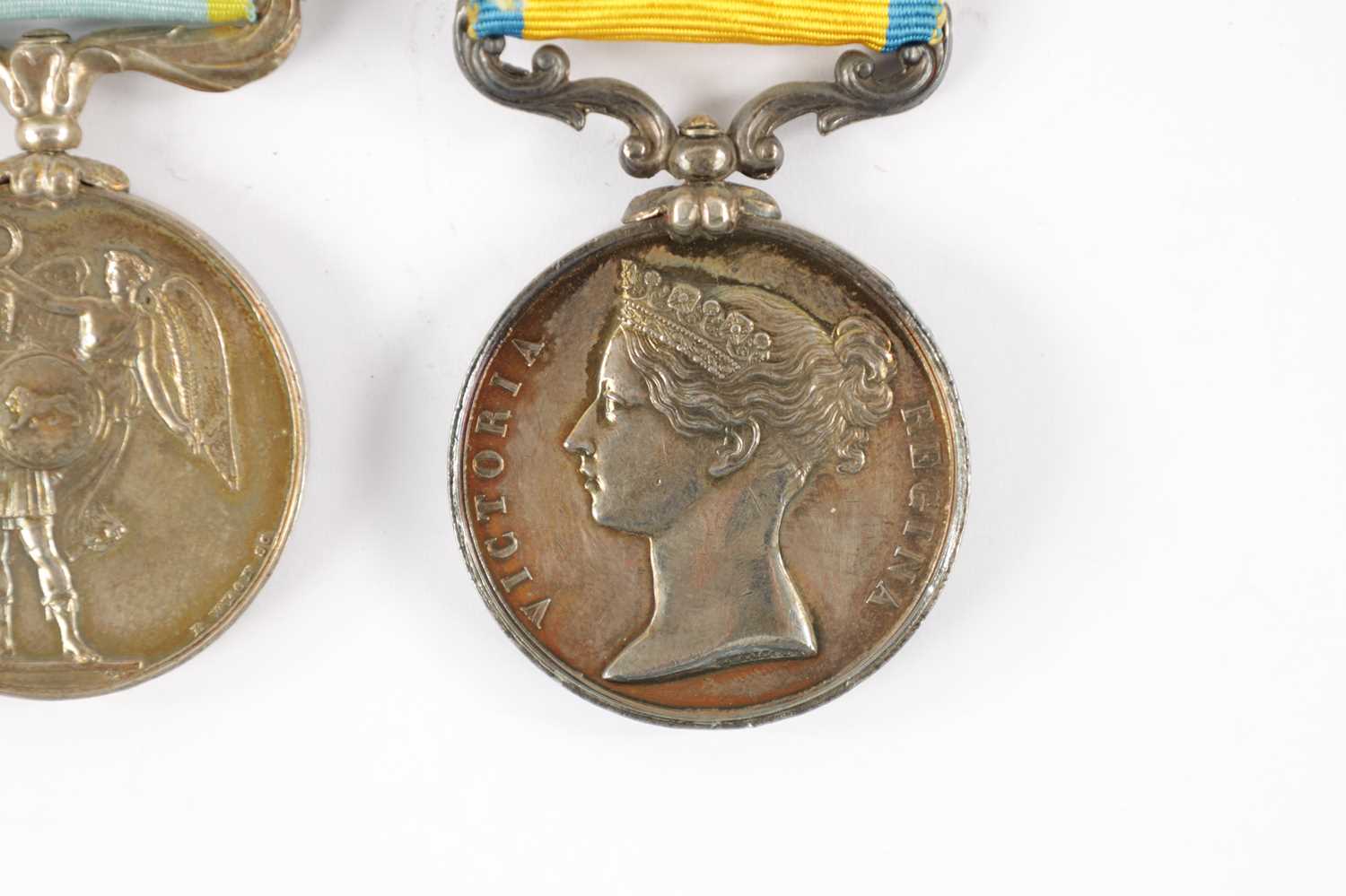 A CRIMEA 1854-56 MEDAL WITH THREE CLASPS - Image 7 of 10