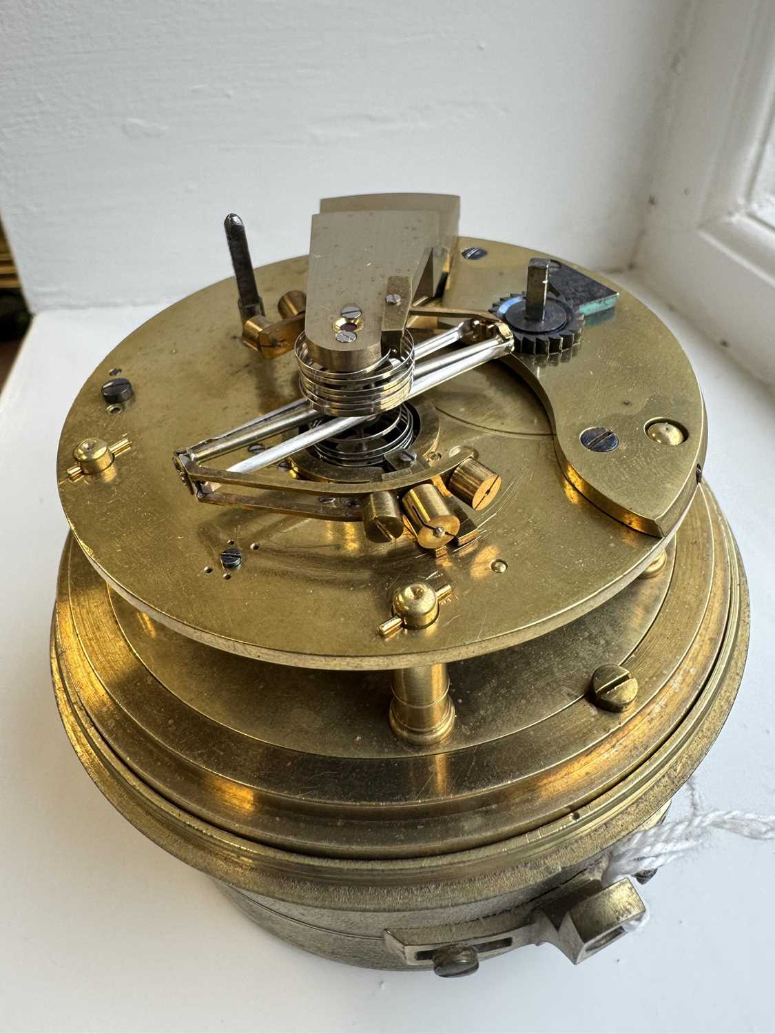 JAMES SCRYMGEOUR, GLASGOW. A LATE REGENCY MARINE CHRONOMETER - Image 7 of 9