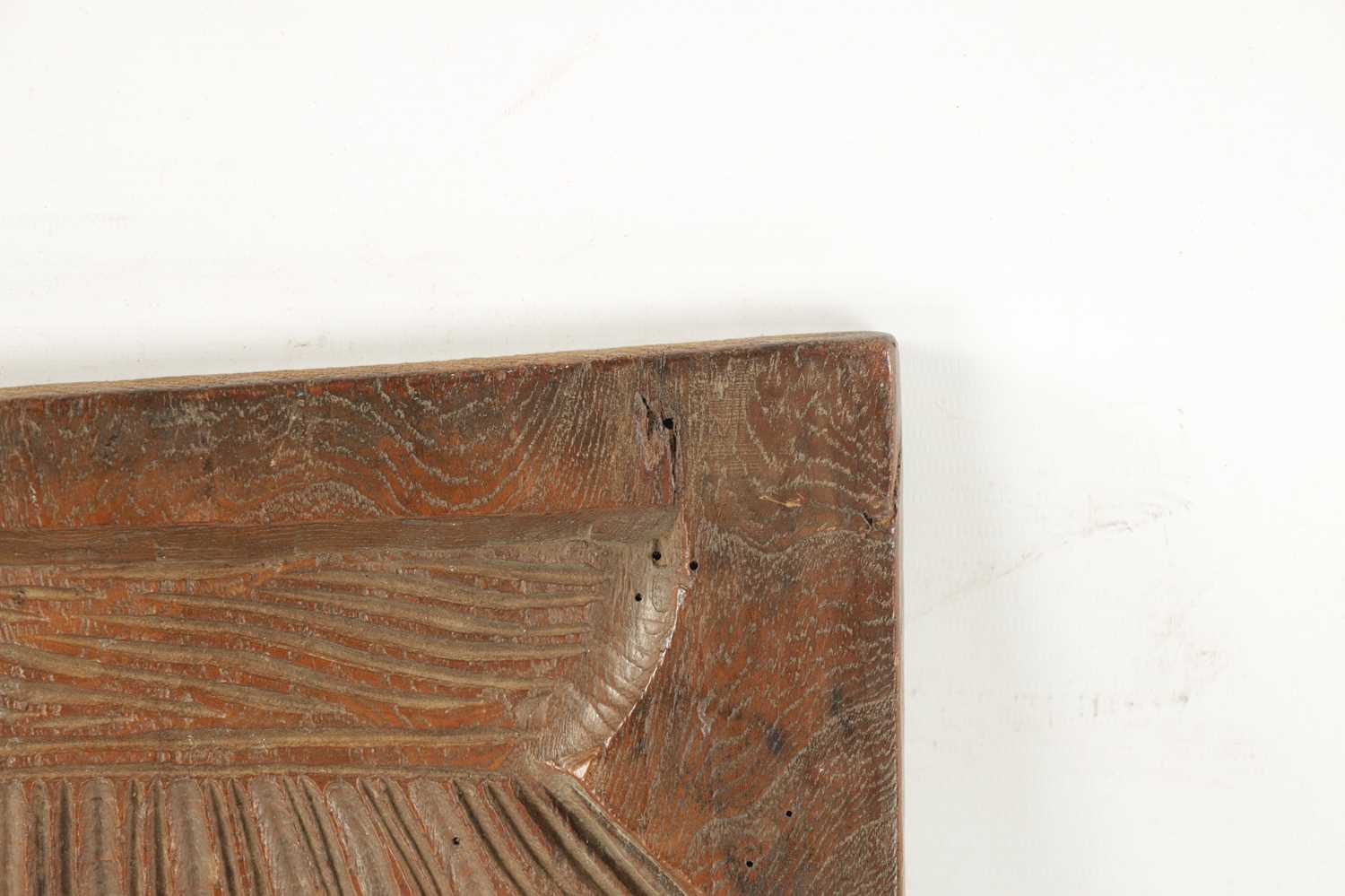 AN UNUSUAL 19TH CENTURY CARVED WOOD DOUBLE-SIDED GINGERBREAD MOULD - Image 7 of 7