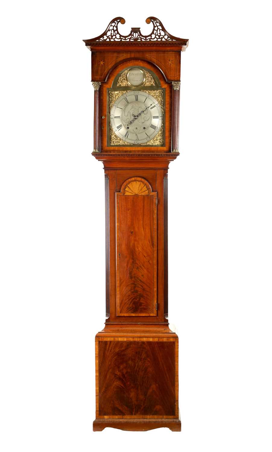 WILLIAM FENTON, NEWCASTLE. A RARE YEAR GOING GEORGE III LONGCASE CLOCK