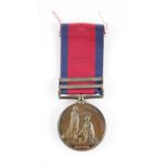 A MILITARY GENERAL SERVICE MEDAL 1793-1814 WITH TWO CLASPS
