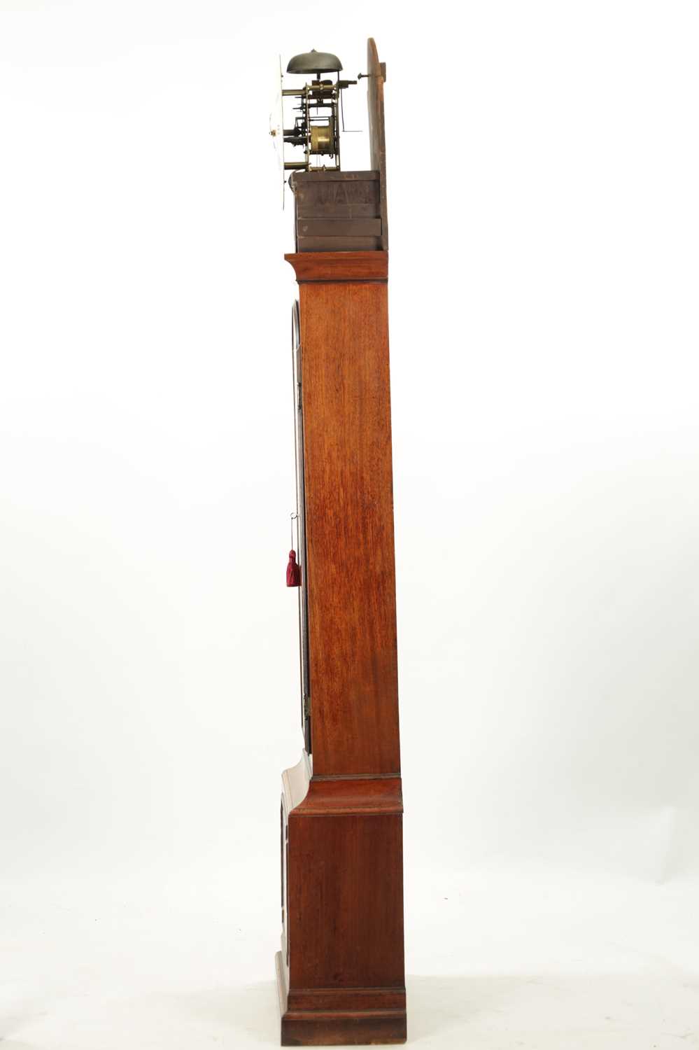 GRIMALDE, LONDON. A REGENCY MAHOGANY LONGCASE CLOCK - Image 7 of 7