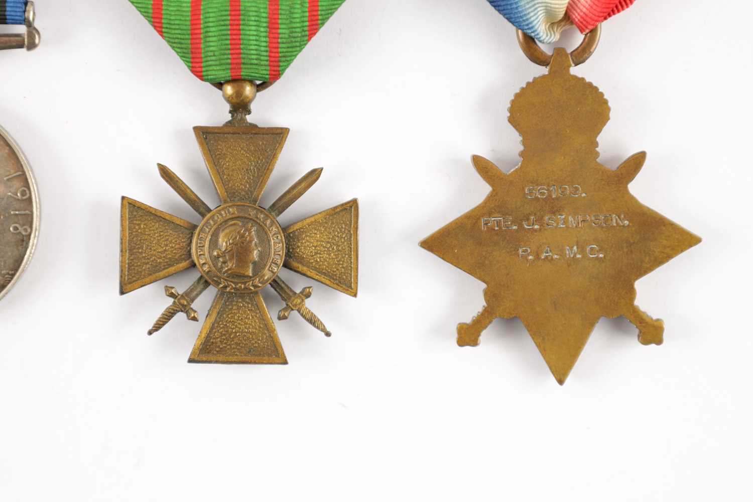 A GROUP OF FOUR WW1 MEDALS - Image 6 of 6