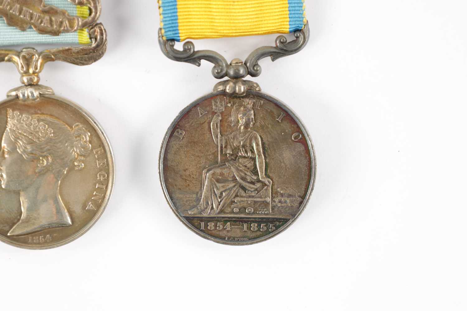 A CRIMEA 1854-56 MEDAL WITH THREE CLASPS - Image 3 of 10