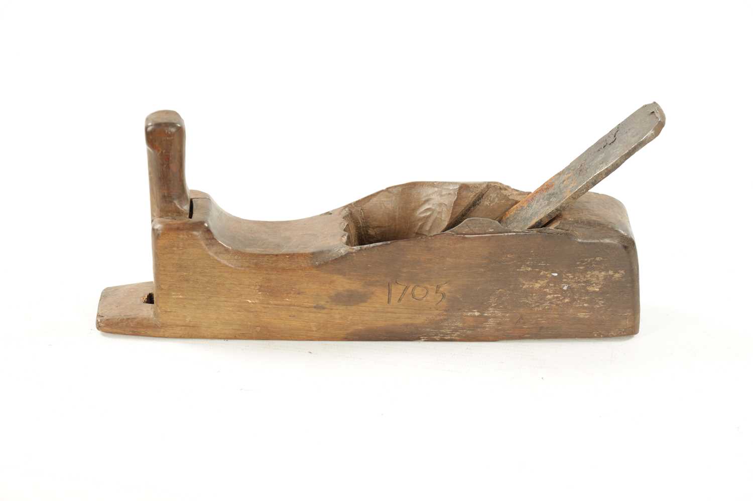 A RARE EARLY 18TH CENTURY WOODEN PLANE - Image 5 of 6